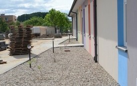 Zagospodarowanie terenu przy Przedszkolu Publicznym i Żłobku w Węgorzynie