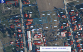 Działka nr 183/8, obręb nr 2 miasta Węgorzyno