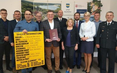 Zdjęcie do Umowa na budowę Centrum Zarządzania Kryzysowego w Węgorzynie podpisana!
