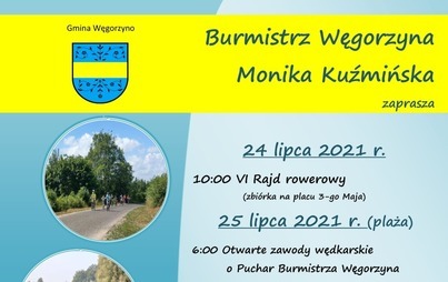Zdjęcie do Burmistrz Węgorzyna zaprasza...